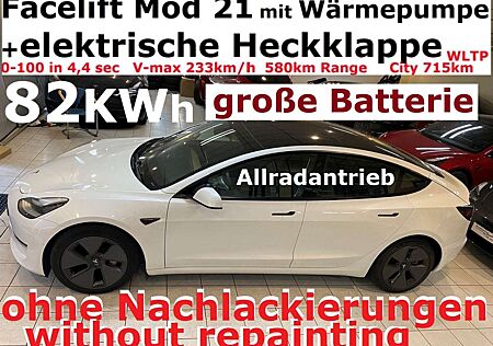 Tesla Model 3 LR Facelift+82KWh+Wärmepumpe