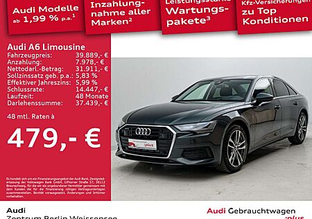 Audi A6 45 TFSI S-TRO*QUA*ACC*HUD*LED*LEDER