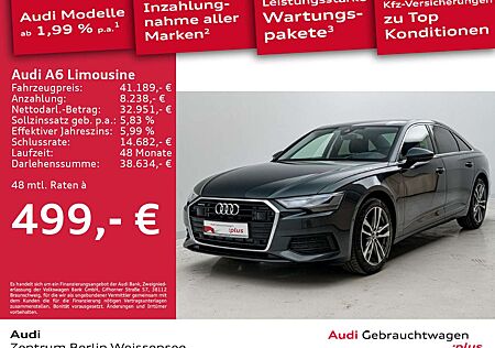 Audi A6 45 TFSI S-TRO*QUA*ACC*HUD*LED*LEDER