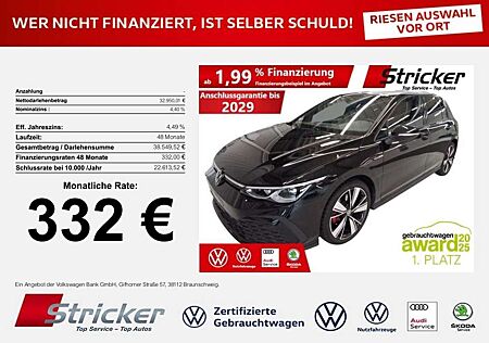 VW Golf Volkswagen GTD 2.0TDI DSG 332,-ohne Anzahlung App-Connect Ka
