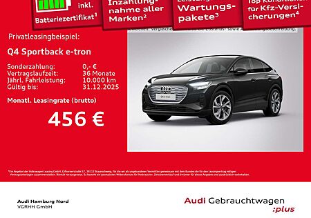 Audi Q4 e-tron Q4 Sportback 45 e-tron S line AHK Sound ACC Cam