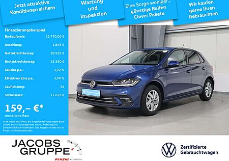 VW Polo Volkswagen VI 1.0 TSI DSG NAVI*ACC*IQ*SHZ Style