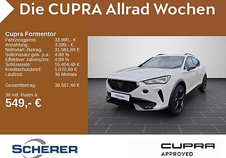 Cupra Formentor 2.0 TSI LED NAVI RÜCKFAHRKAMERA KEYLES