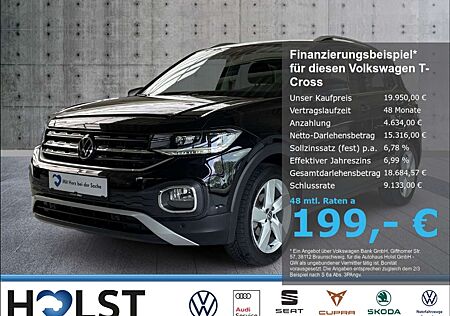 VW T-Cross Volkswagen 1.0 TSI Style OPF LED AHK NAVI