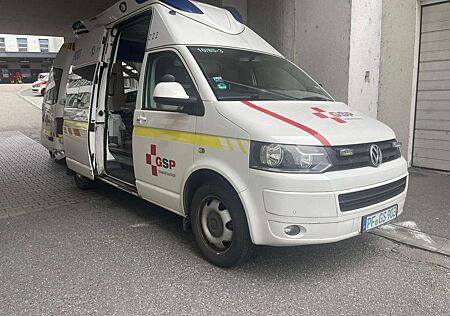 VW T5 Caravelle Volkswagen Krankentransportwagen Transporter T5 TDI Lang DSG