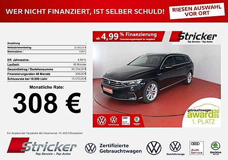 VW Passat Variant Volkswagen GTE 1.4TSI 308,-ohne Anzahlung AHK Standh.