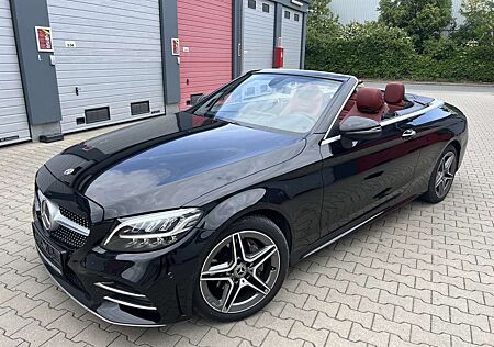Mercedes-Benz C 180 *AMG-LINE/Leder Rot/Kamera/Großer Display/Airsc