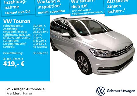 VW Touran Volkswagen 2.0 TDI DSG Highline Navi AHK Sprachbedie