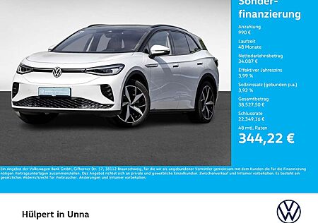 VW ID.4 Volkswagen GTX 4X4 WÄRMEPUMPE PANO 360CAM ACC LM20 NAVI