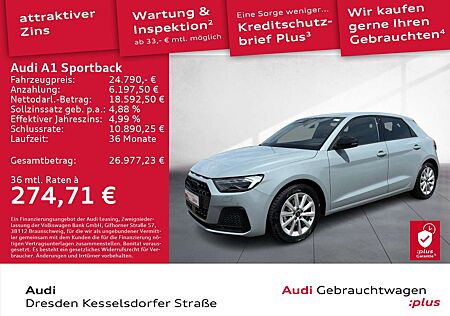 Audi A1 Advanced 30 TFSI S tronic Navi LED
