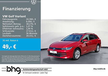 VW Golf Variant Volkswagen 1.5TSI OPF Life PanoDach LED ACC-Fr
