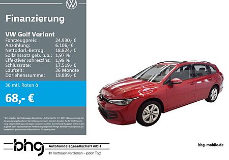 VW Golf Variant Volkswagen 1.5TSI OPF Life PanoDach LED ACC-Fr