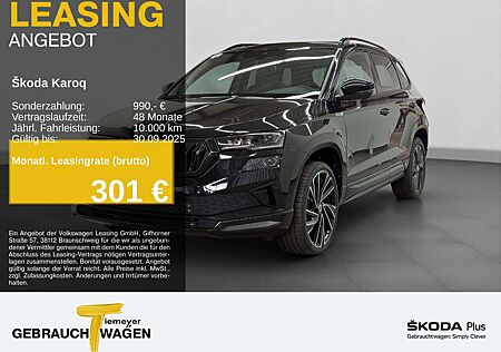 Skoda Karoq 1.5 TSI DSG SPORTLINE MATRIX VIRTUAL PANO