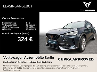 CUPRA Formentor 1.5 TSI DSG Navi LED SHZ ACC PDC