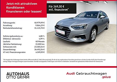 Audi A4 Avant 40 TFSI advanced Leder