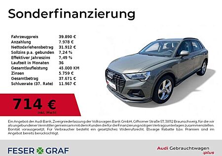 Audi Q3 advanced 35 TFSI S tronic Navi+/Kamera/SHZ/VC/Spor