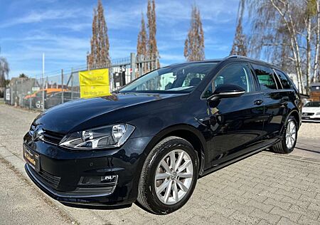 VW Golf Variant Volkswagen Lounge BMT,1.BESITZ, SCHECKHEFT,AHK,78.TKM,PDC !