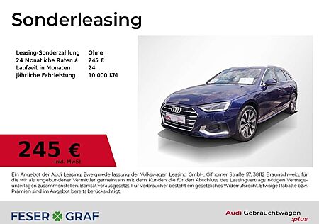Audi A4 Avant 35 TFSI advanced LED Navi RüKa Sitzh.
