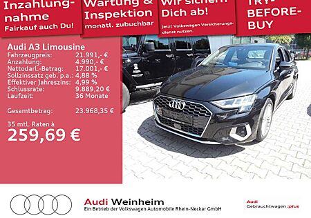 Audi A3 35 TFSI advanced AHK LED Digitaltac