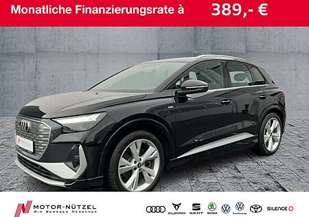 Audi Q4 e-tron Q4 50 e-tron QU S-LINE EXT LED+NAVI+RFK+ACC+PANO