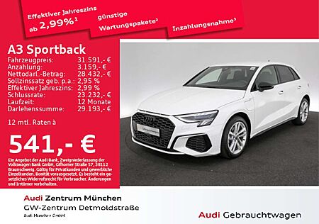Audi A3 40 TFSI e S tronic S line Virtual+/