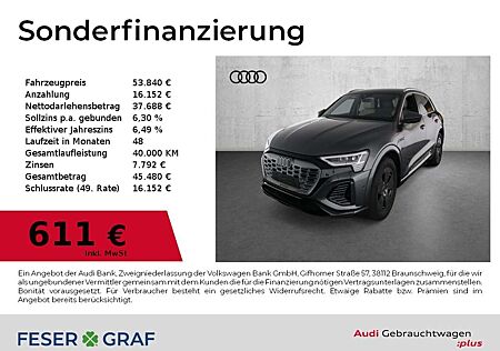 Audi Q8 e-tron 55 e-tron S line/HuD/Matrix/Sitzbelüf/Luft/Air/ACC