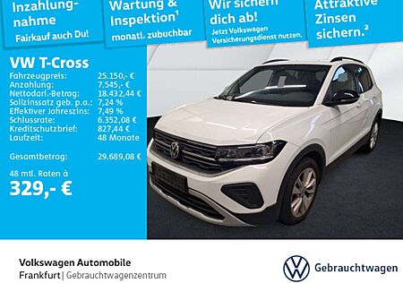 VW T-Cross gebraucht kaufen VW T-Cross Volkswagen 1.0 TSI DSG Goal Navi LED DAB+ FrontAssi