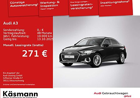 Audi A3 Lim. 35TFSI advanced SHZ PDC SMART