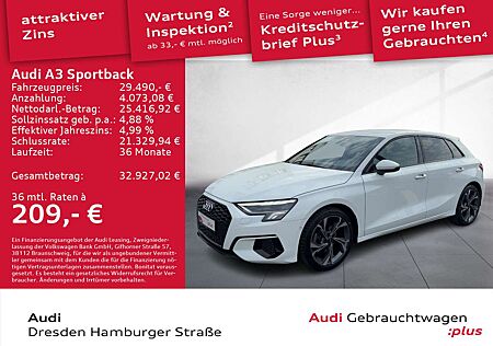 Audi A3 35 TFSI Advanced LED Navi