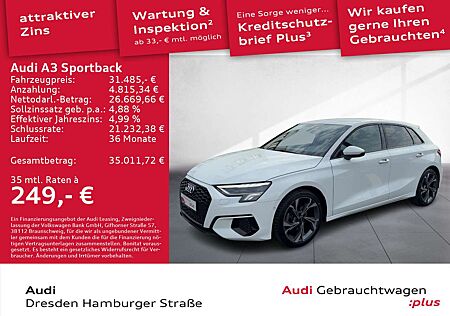 Audi A3 35 TFSI Advanced LED Navi