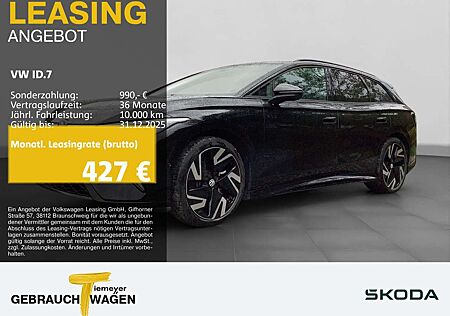 VW ID.7 gebraucht kaufen VW ID.7 Volkswagen Tourer GTX 4M LM21 AHK KAMERA WÄRMEPUMPE