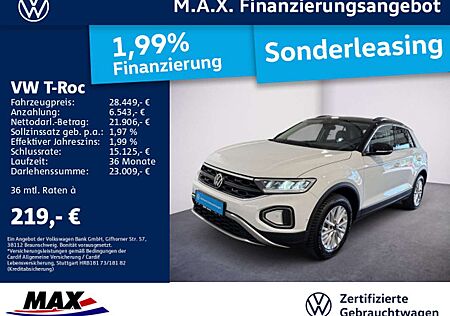 VW T-Roc Volkswagen 1.5 TSI DSG LIFE LED+NAVI+STANDHZG+ALU+APP