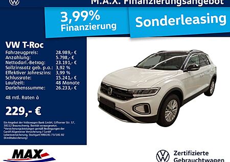 VW T-Roc Volkswagen 1.5 TSI DSG LIFE LED+NAVI+STANDHZG+ALU+APP