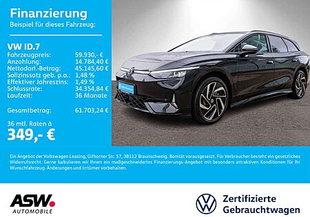 VW ID.7 Volkswagen Tourer GTX 4Motion LED NAVI AHK 360° RFK