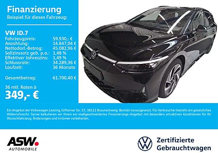 VW ID.7 Volkswagen Tourer GTX 4Motion LED NAVI AHK 360° RFK