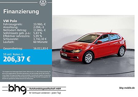 VW Polo Volkswagen 1.0 Trendline *KLIMA*BLUETOOH*