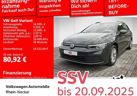 VW Golf Variant Volkswagen VIII 2.0 TDI DSG Navi LED SHZ uvm