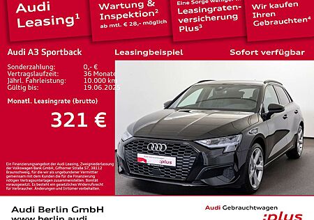 Audi A3 Advanced 30 TDI S tr. LED NAVI PDC
