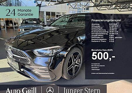Mercedes-Benz C 220 d AMG Night Schiebe AHK Kamera Distronic