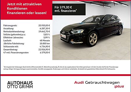Audi A4 Avant 40 TFSI advanced KLIMA LED ALU