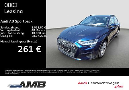 Audi A3 40 TFSI e LED/vC+/Nav+/RFK/01.29Gar
