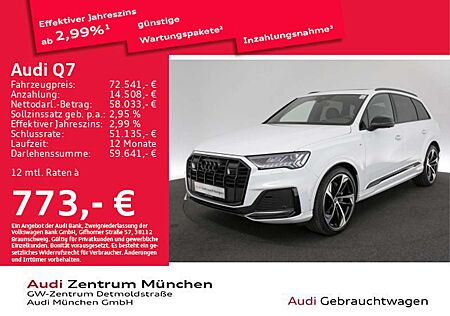 Audi Q7 50 TDI qu. tiptr. S line 7-Sitzer/PANO/AHK/St
