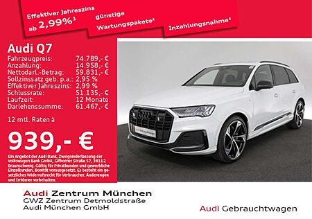 Audi Q7 50 TDI qu. tiptr. S line 7-Sitzer/PANO/AHK/St