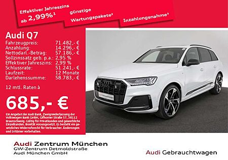 Audi Q7 50 TDI qu. tiptr. S line 7-Sitzer/PANO/AHK/St