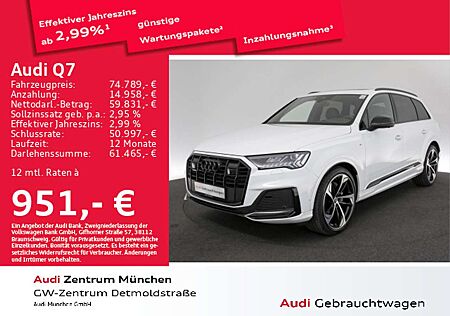 Audi Q7 50 TDI qu. tiptr. S line 7-Sitzer/PANO/AHK/St