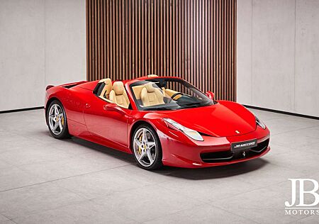 Ferrari 458 Spider 1. Hand Deutsch Lift Kamera Carbon