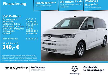 VW T7 Multivan Volkswagen Life 2.0 TDI DSG 7S ACC AHK LED RFK