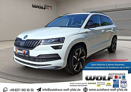 Skoda Karoq gebraucht kaufen Skoda Karoq 2.0 TSI 4x4 Sportline DCC~BlindSpot~KESSY~Light As