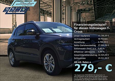 VW T-Cross Volkswagen Goal Life 1.5l TSI DSG AHK NAVI V-COCK