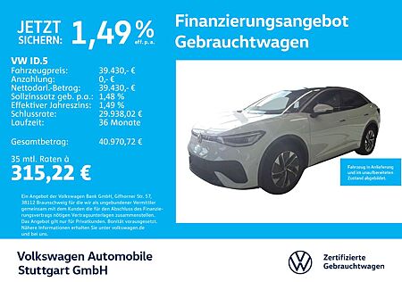 VW ID.5 Volkswagen Pro Navi Kamera ACC Stdhzg LED SHZ